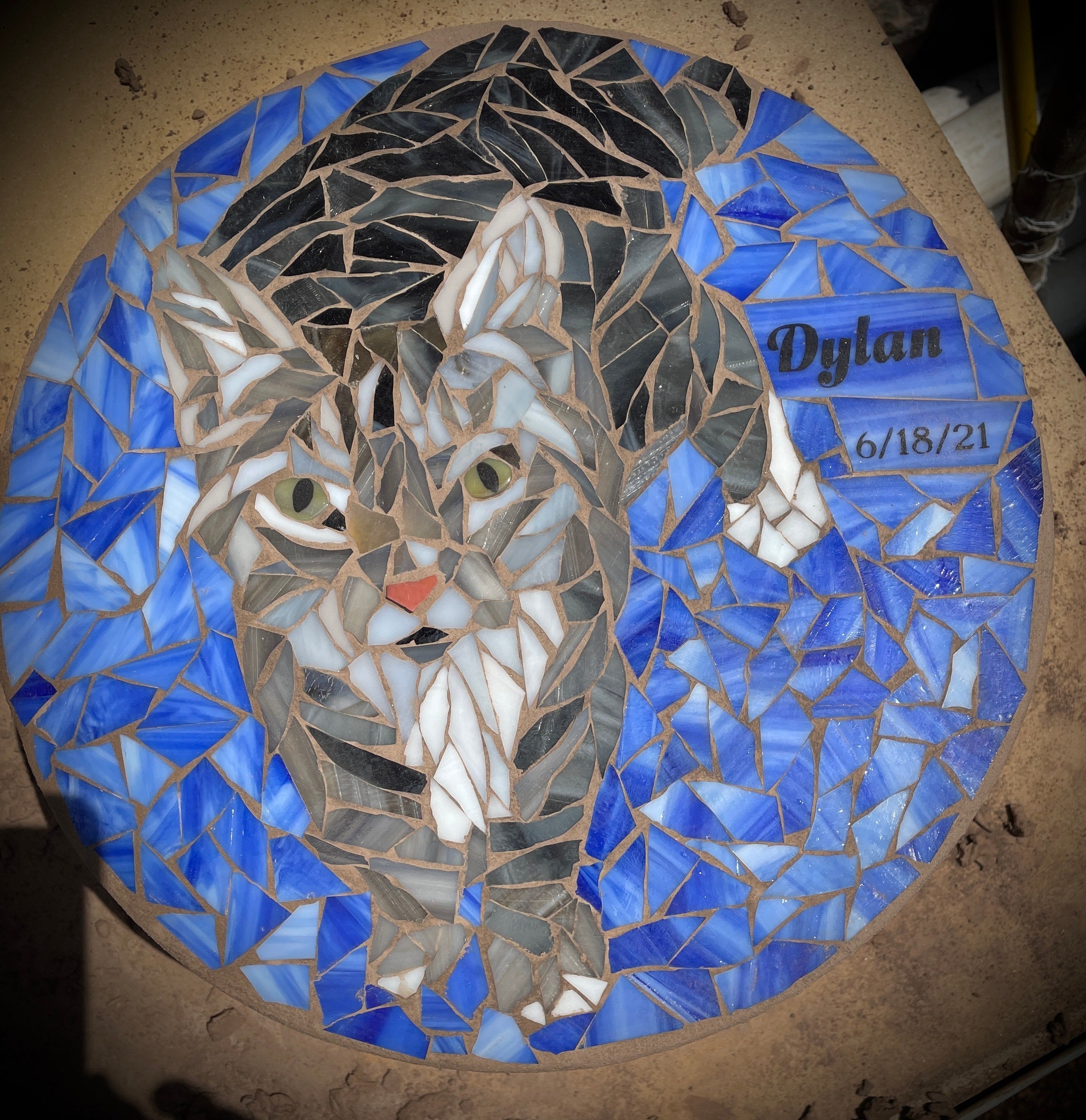 Pet Memorial Stepping Stone