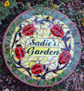Custom Garden Memorial Stepping Stone