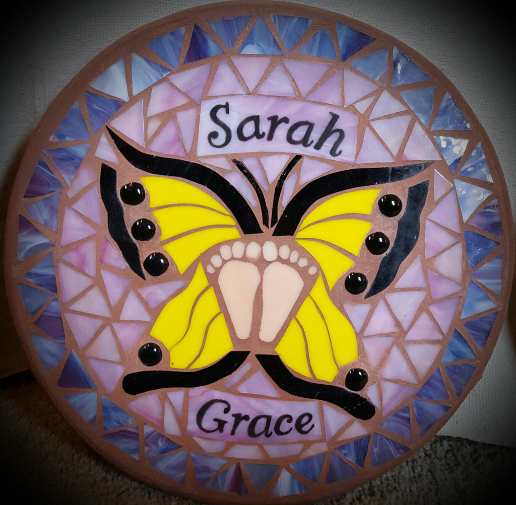 Butterfly Memorial Stepping Stone