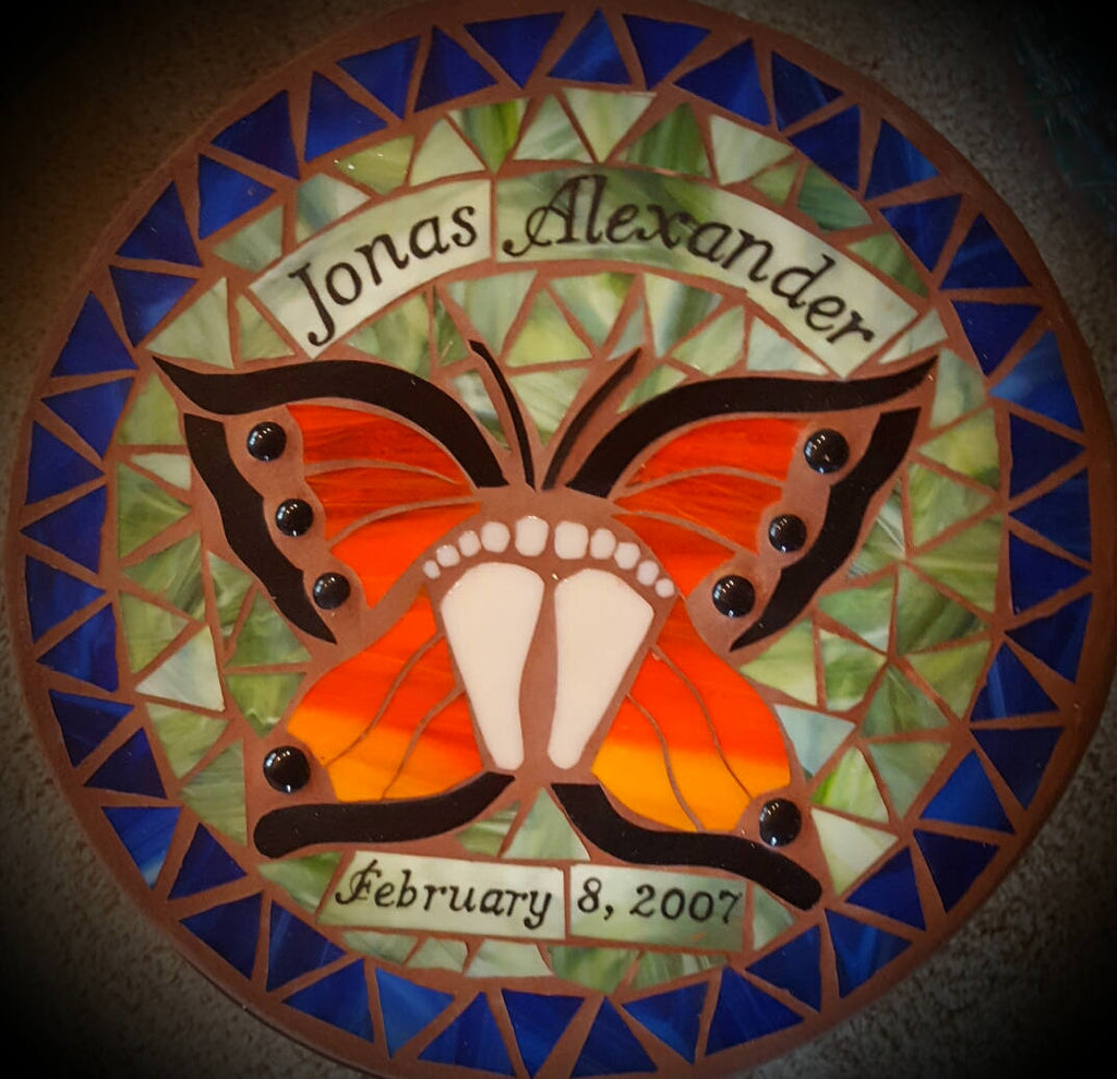 Butterfly Memorial Stepping Stone
