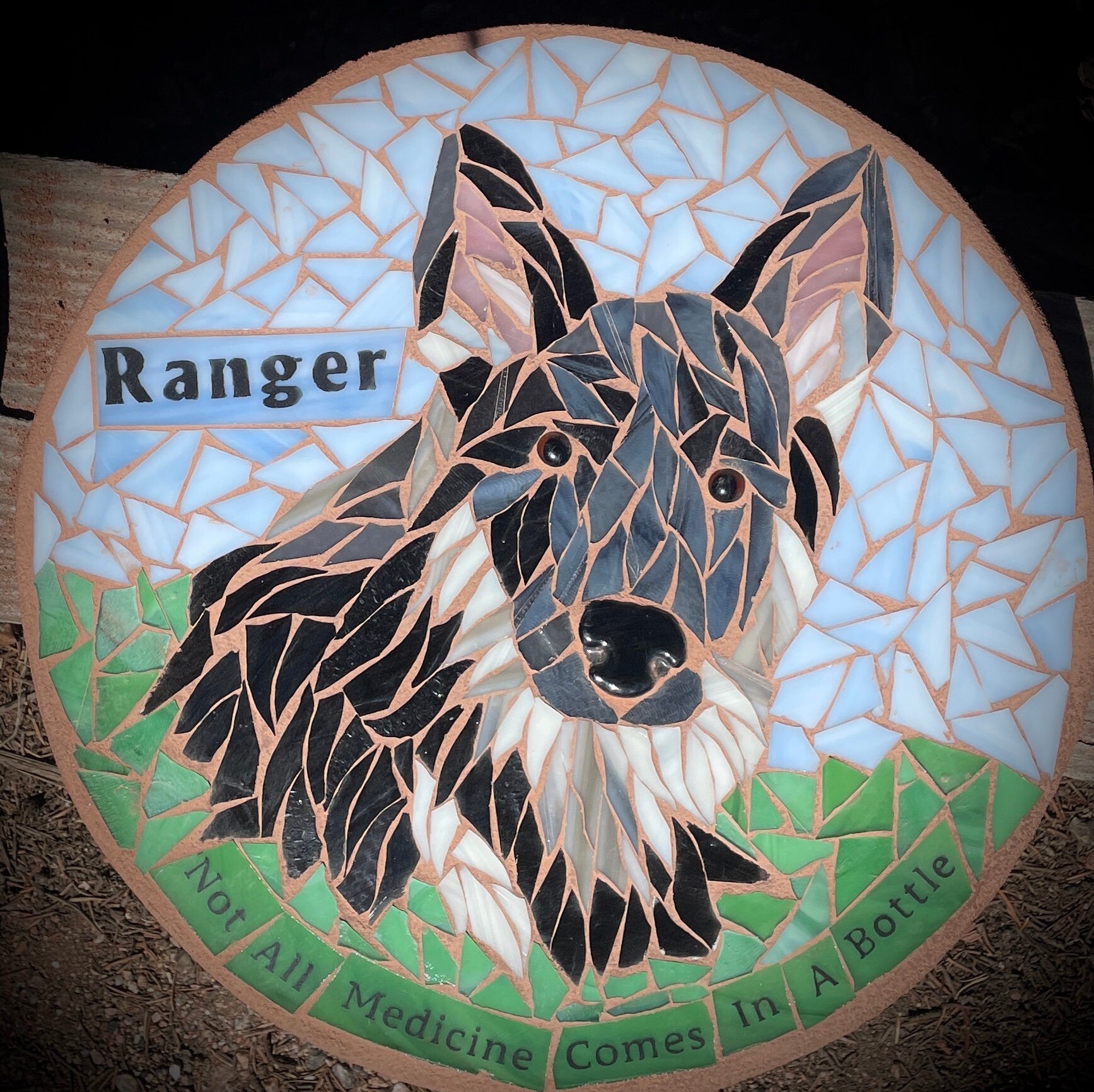 Pet Memorial Stepping Stone