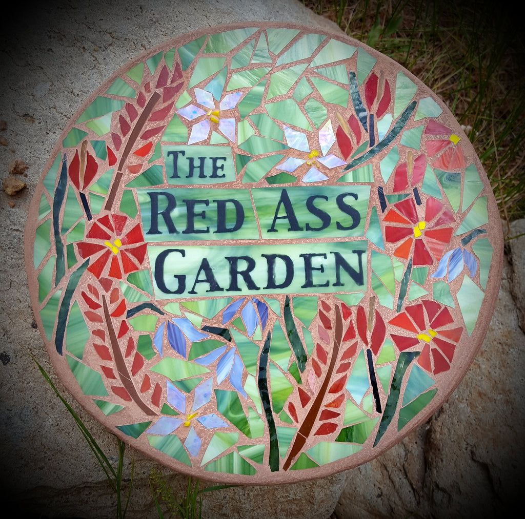 Custom Garden Memorial Stepping Stone