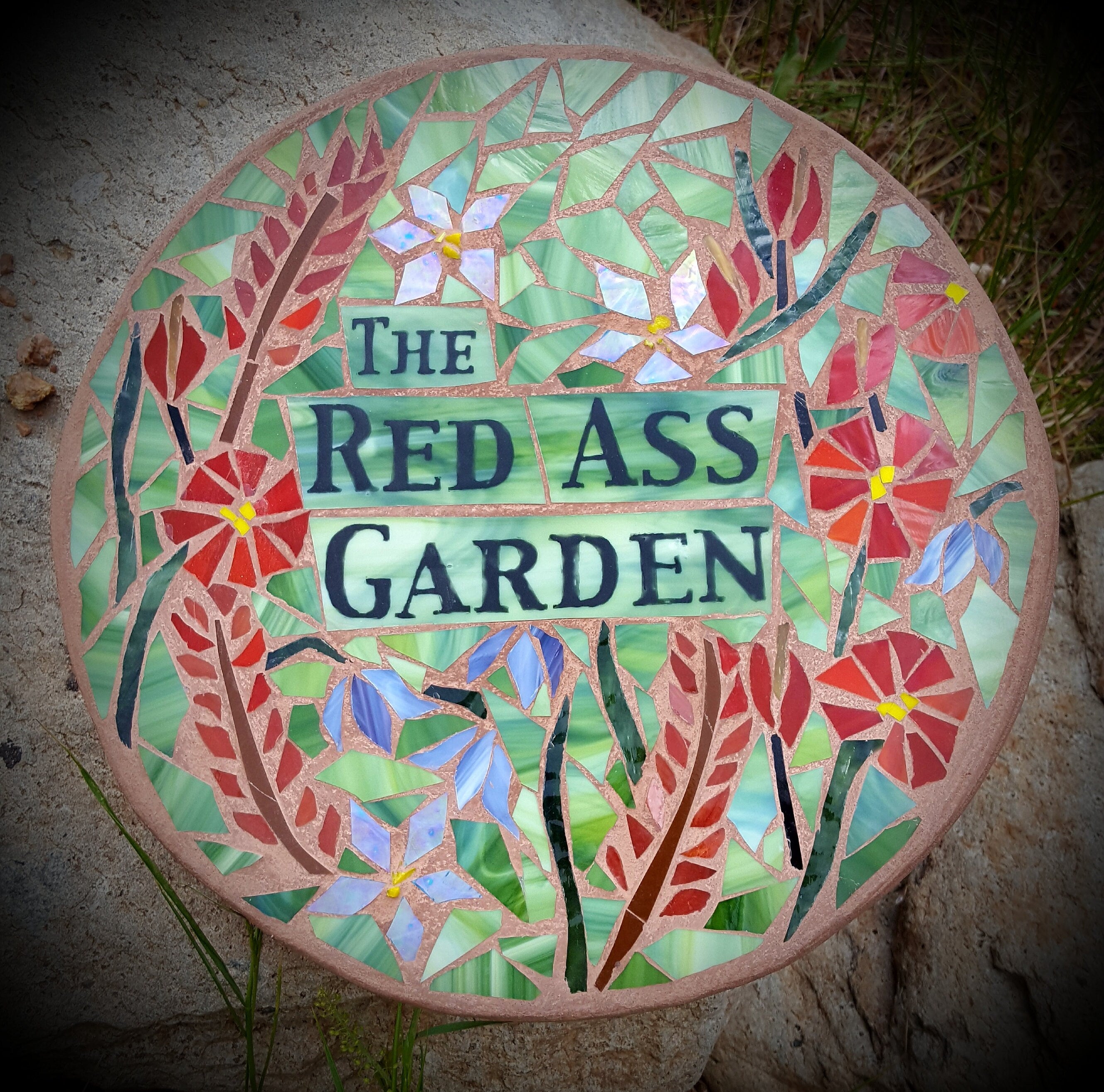 Custom Garden Memorial Stepping Stone
