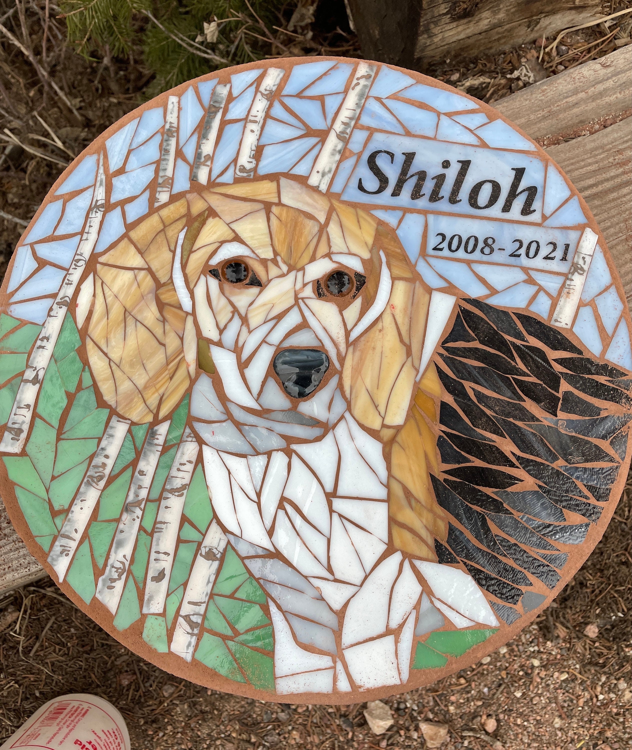 Pet Memorial Stepping Stone