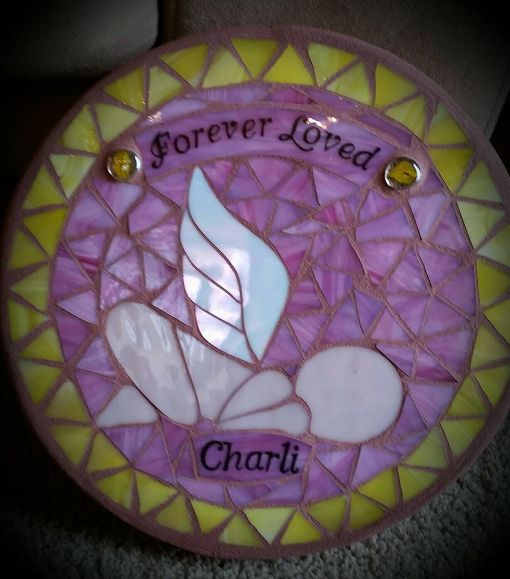 Angel Baby Memorial Stepping Stone