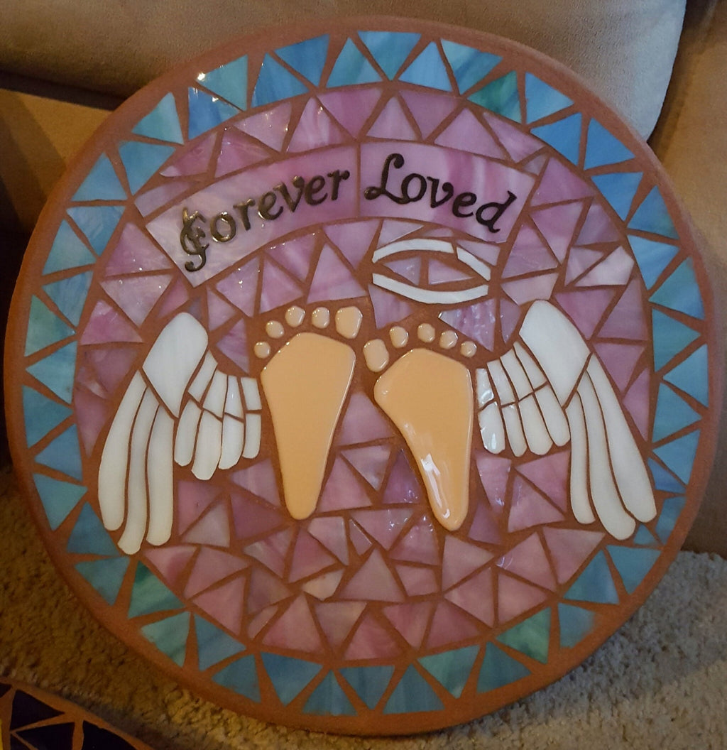 Gentle Ascent Child Memorial Stepping Stone