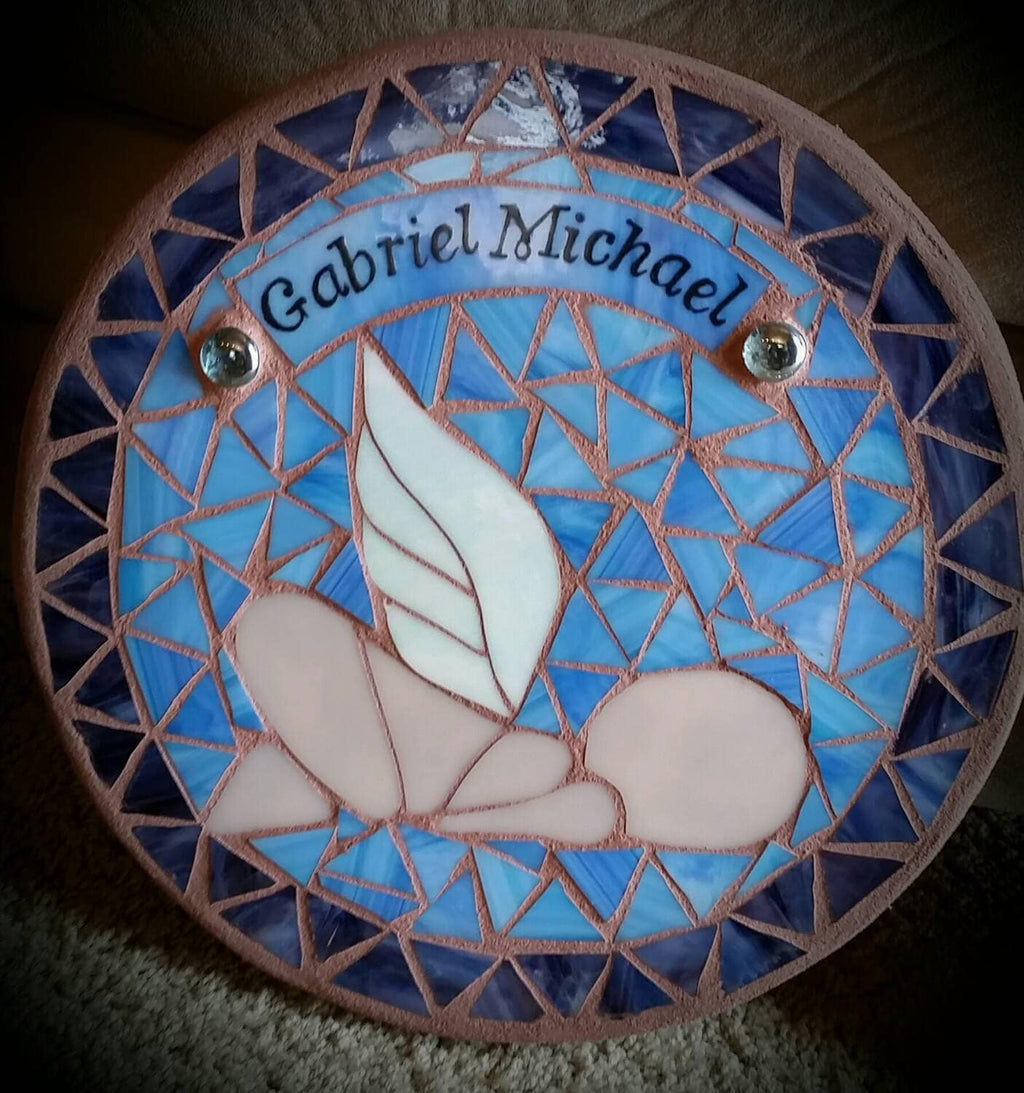 Angel Baby Memorial Stepping Stone