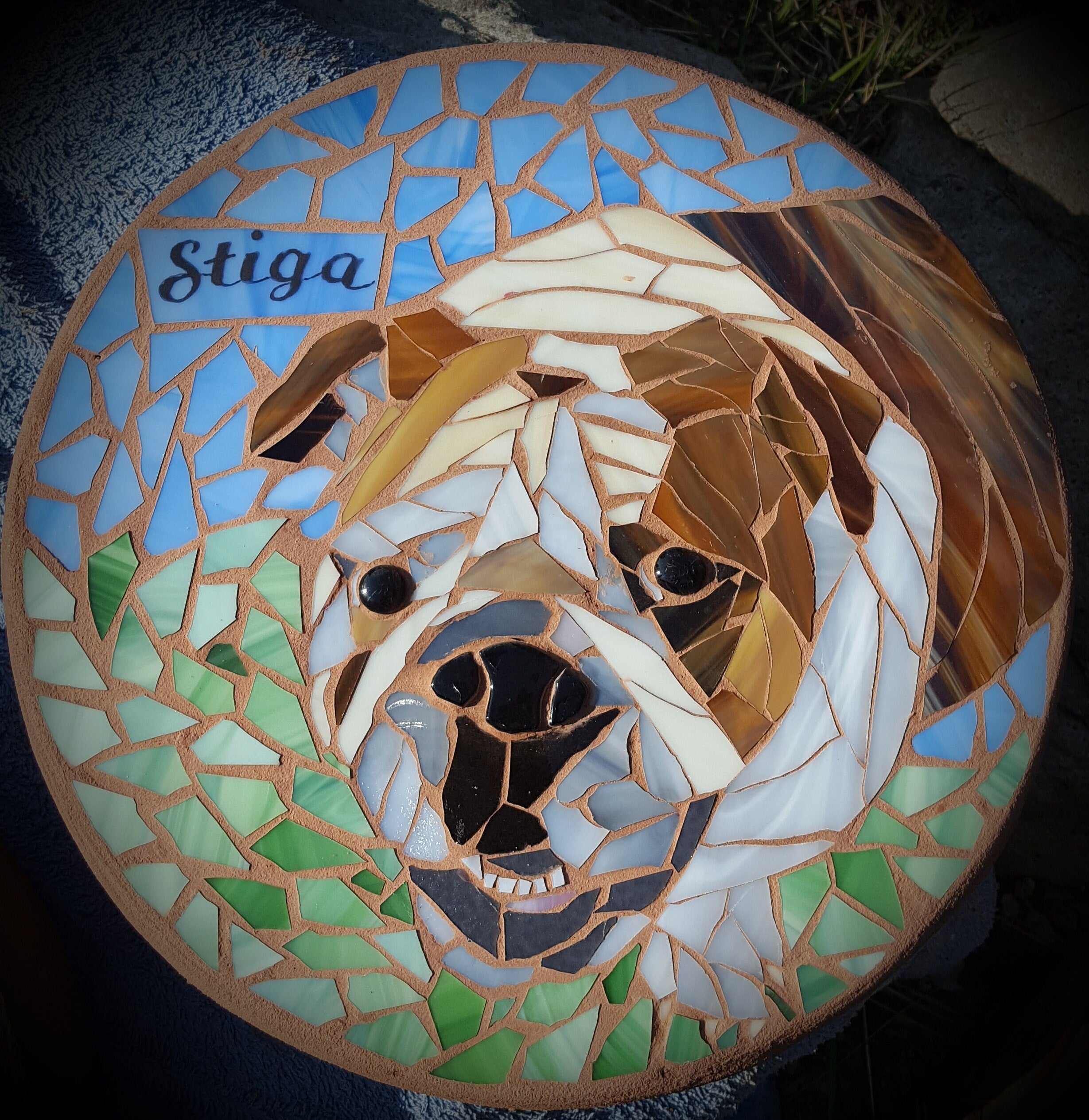 Pet Memorial Stepping Stone