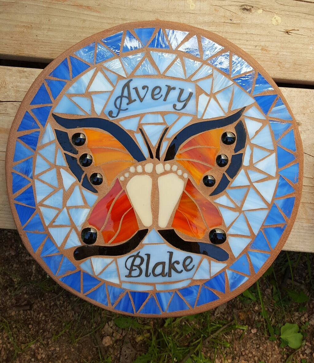 Butterfly Memorial Stepping Stone