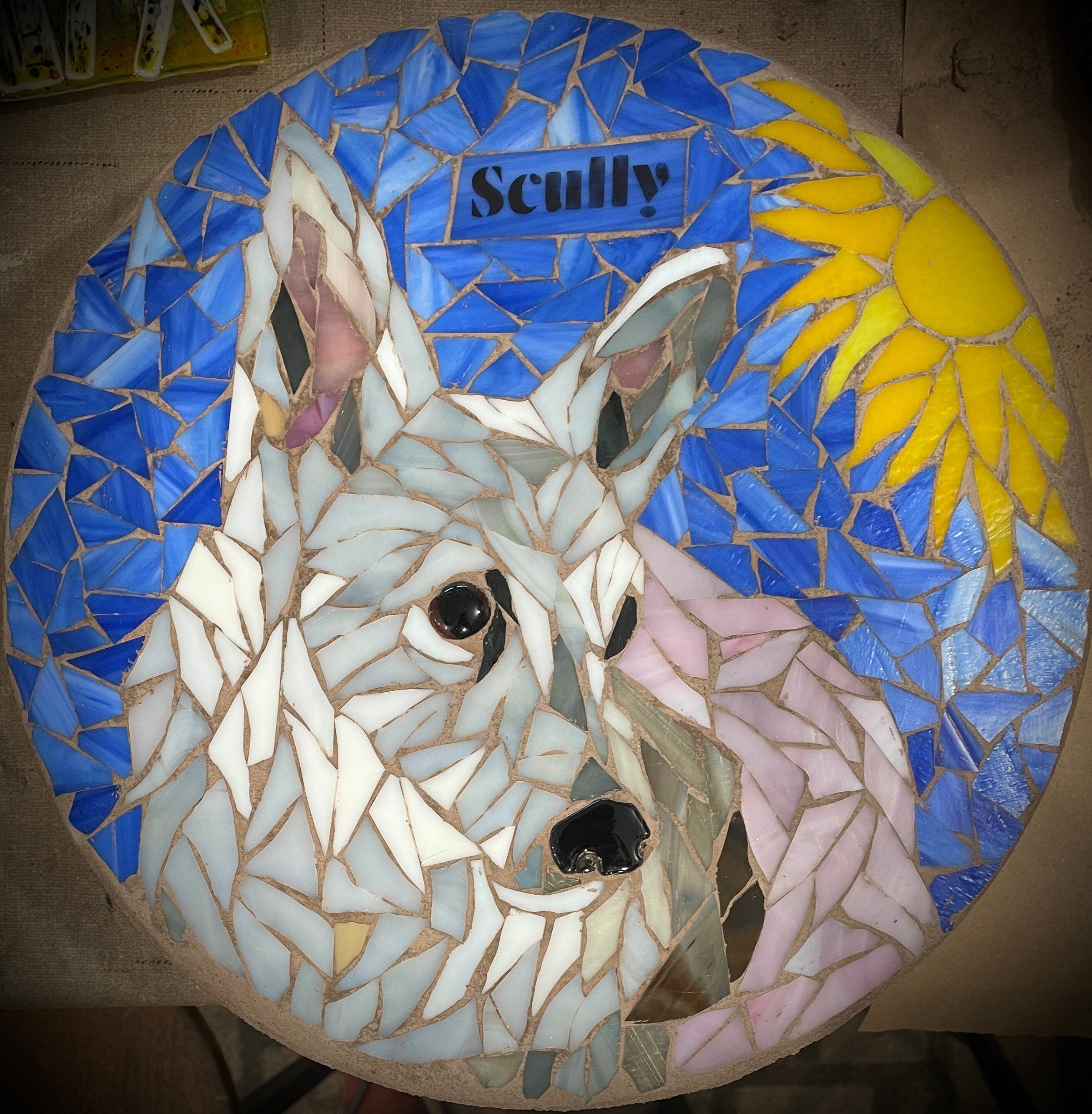 Pet Memorial Stepping Stone