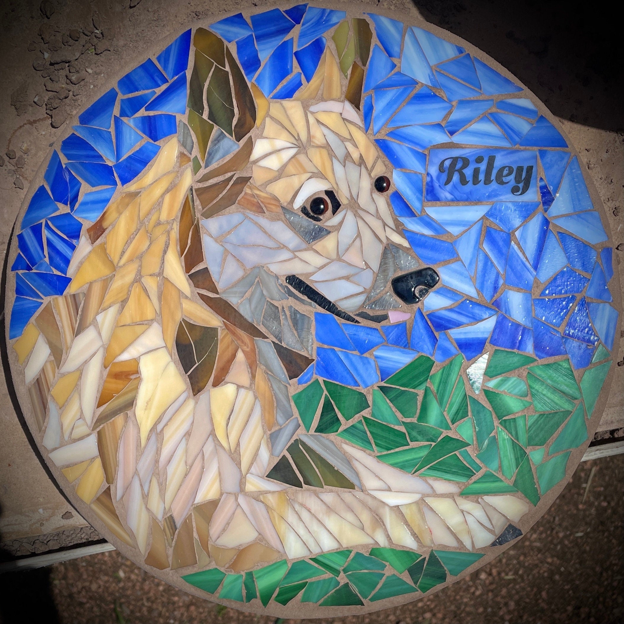 Pet Memorial Stepping Stone