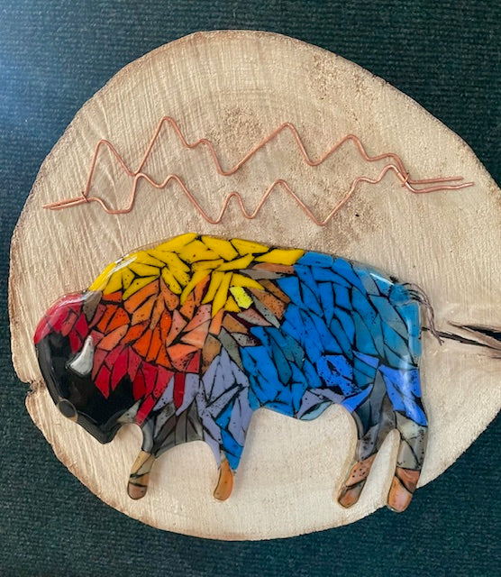 Sept. 12, 1-4pm Horse or Bison Mosaic