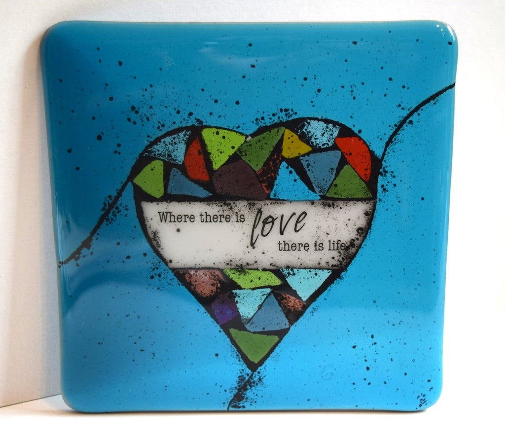 July 11,  1-4pm Bird, Aspen or Heart Mosaic Tile