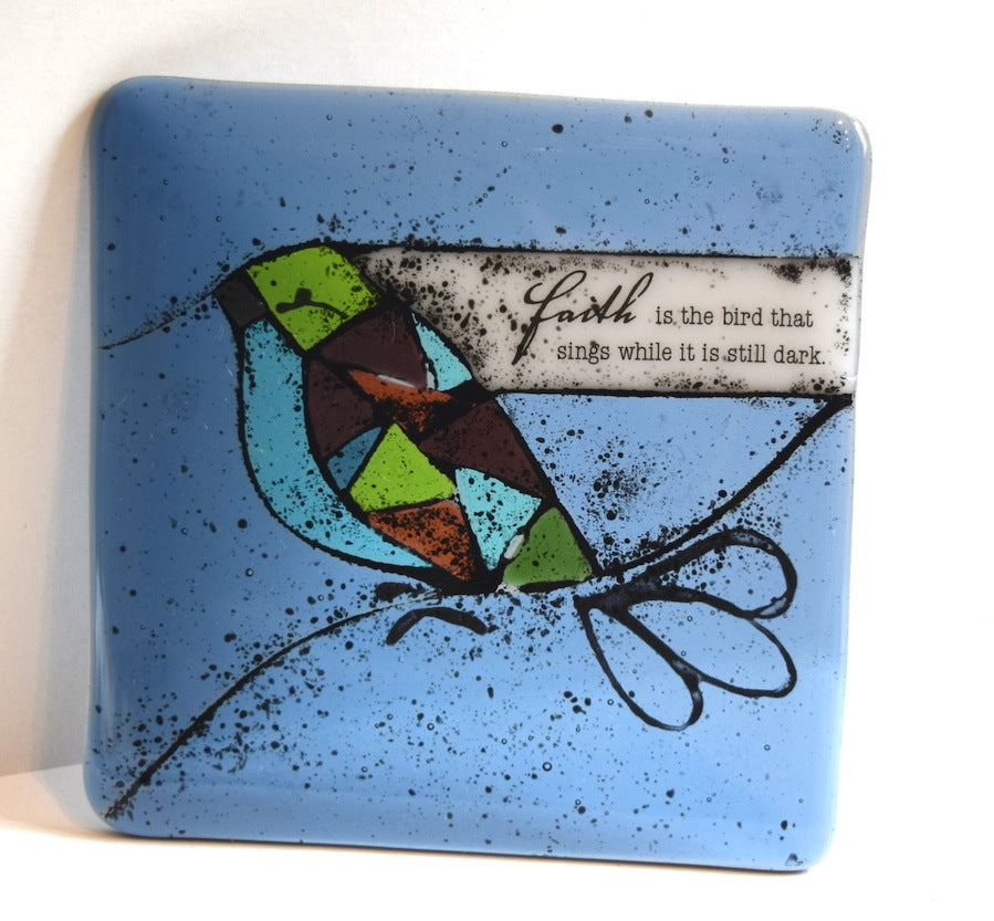 July 11,  1-4pm Bird, Aspen or Heart Mosaic Tile