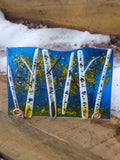 Aspen Fused Glass Keepsake_Blue Fall