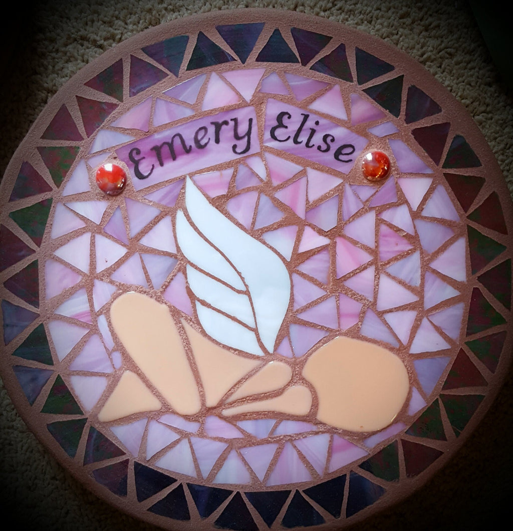 Angel Baby Memorial Stepping Stone