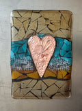 April 25,  1-4pm Copper Heart Mosaic