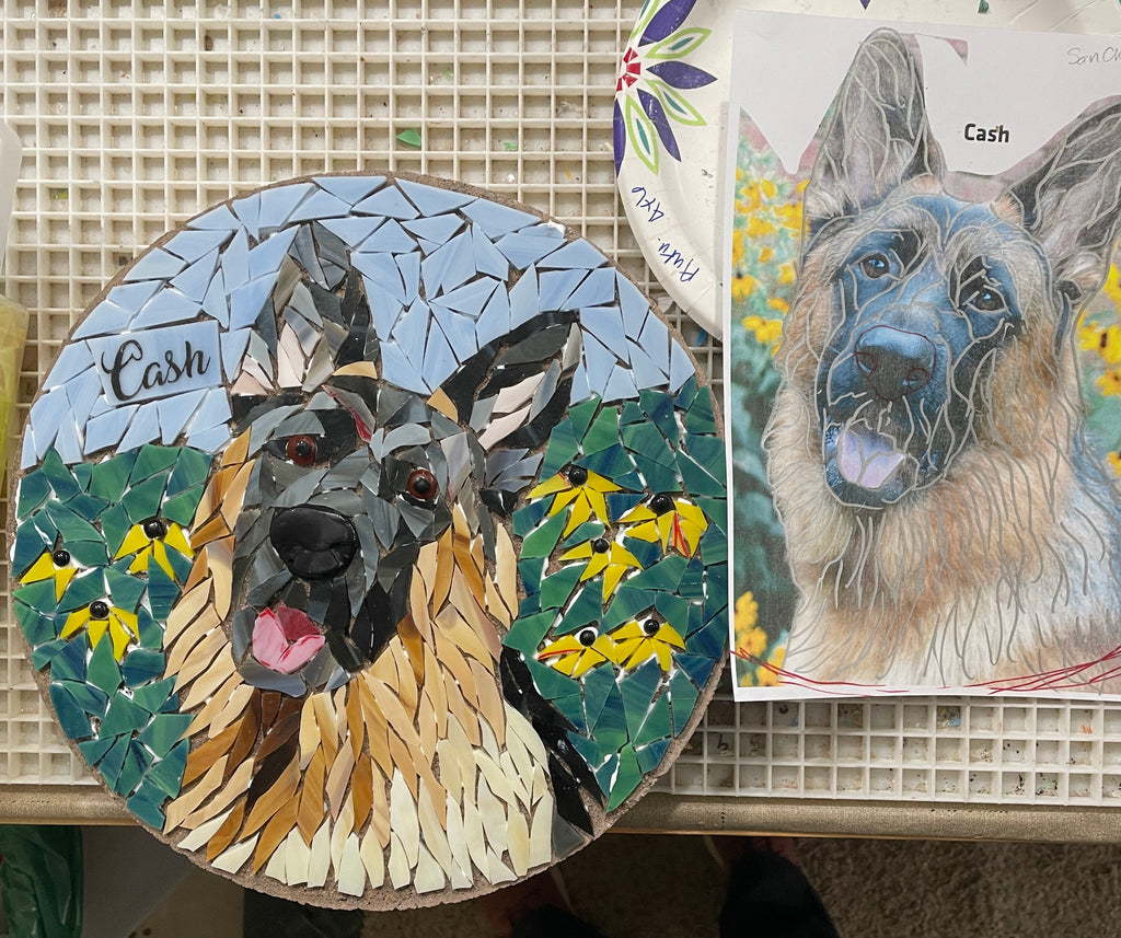 Pet Memorial Stepping Stone