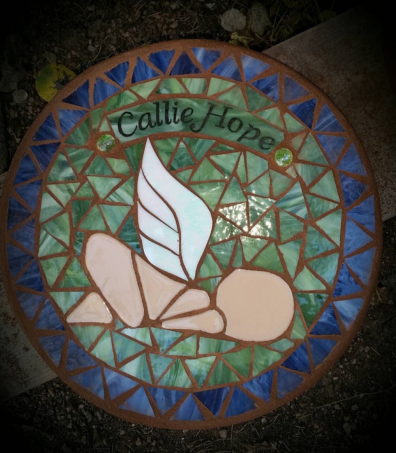 Angel Baby Memorial Stepping Stone