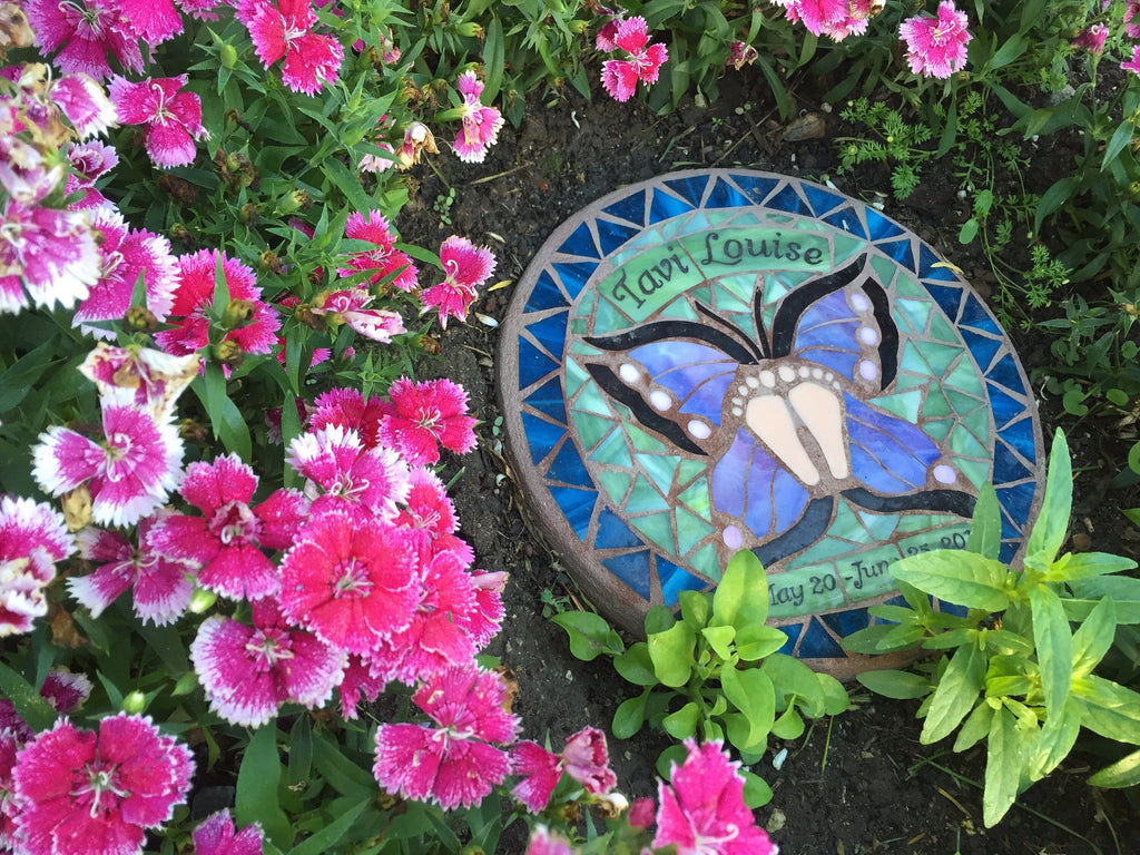 Butterfly Memorial Stepping Stone
