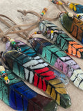 June 27,  1-4pm Aspen Leaves and Mosaic Feathers