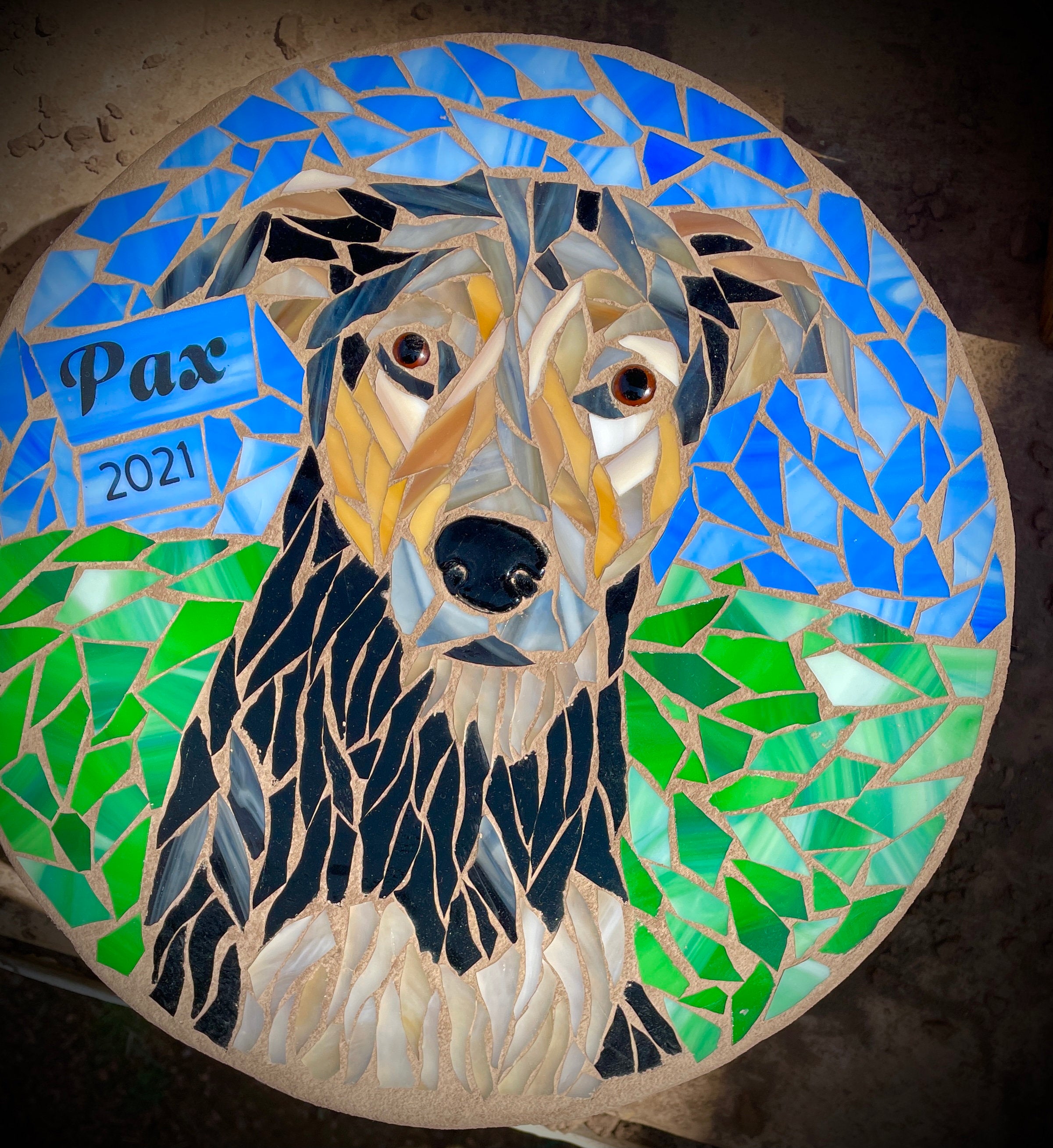Pet Memorial Stepping Stone