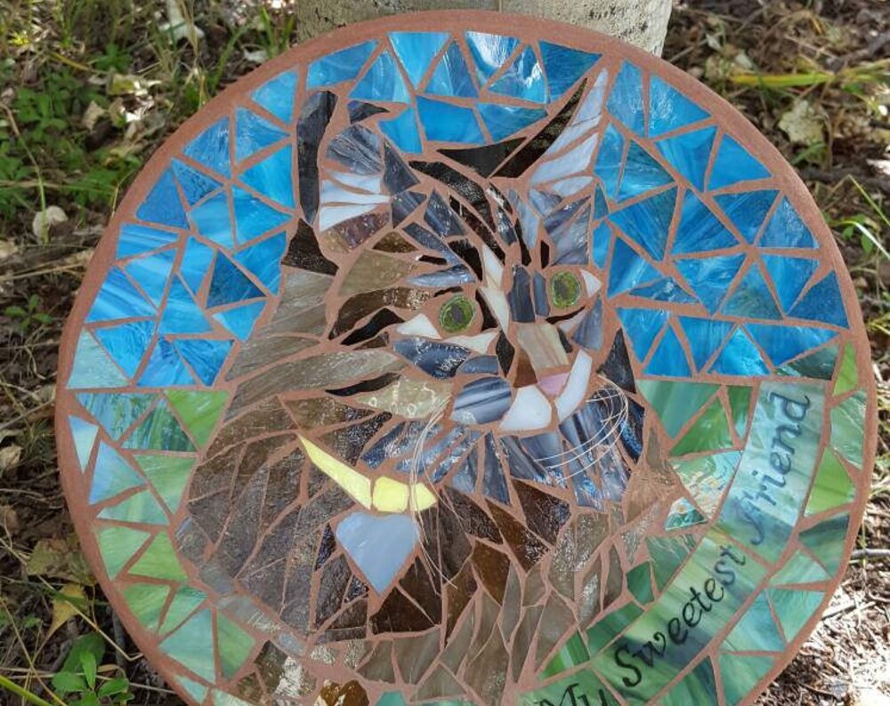 Pet Memorial Stepping Stone