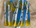 Aspen Fused Glass Night Light/Sky Blue