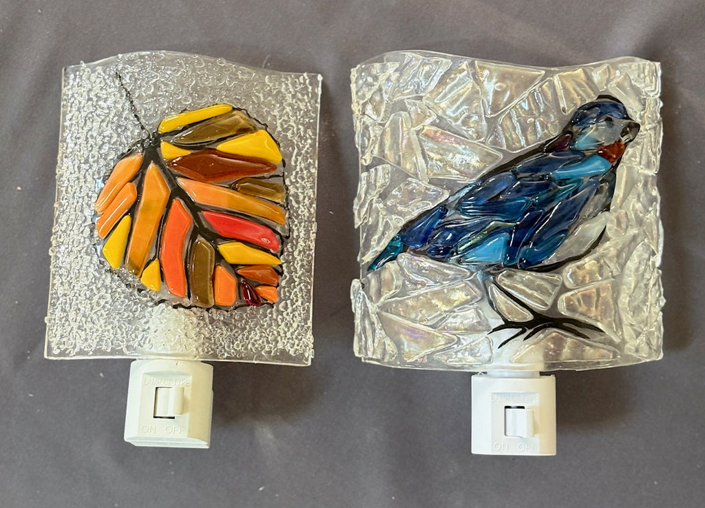 May 9,  1-4pm Glass Night Lights