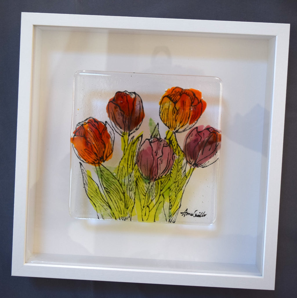 April 18,  1-4pm Glass Wafer Art